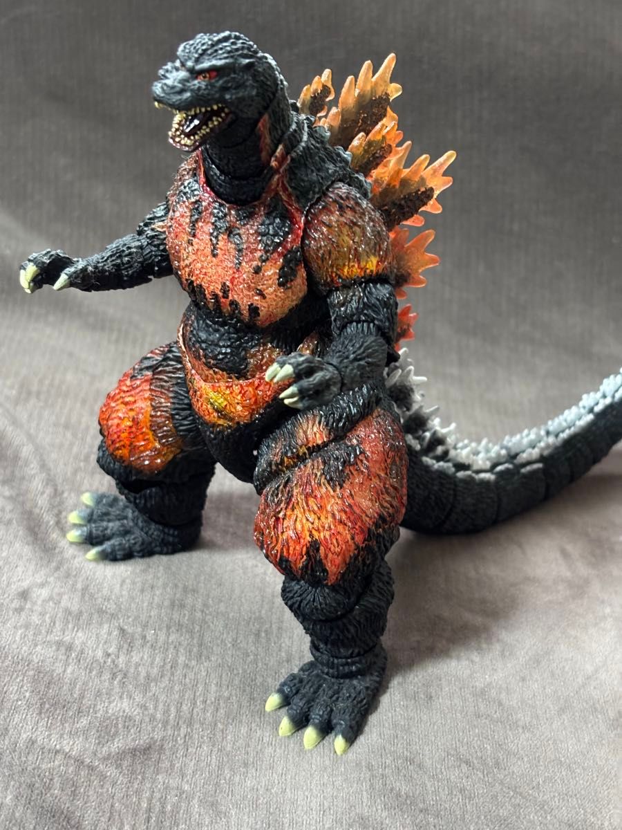 バンダイ S H MonsterArts モンスターアーツ ゴジラ 1995 バーニング