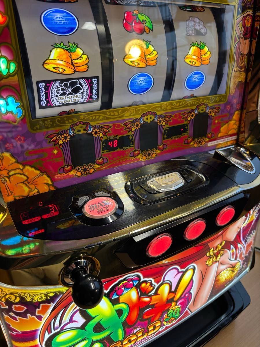 沖ドキ GOLD パチスロ実機 希少パネル ラブリーガール 2023Ver 30パイ