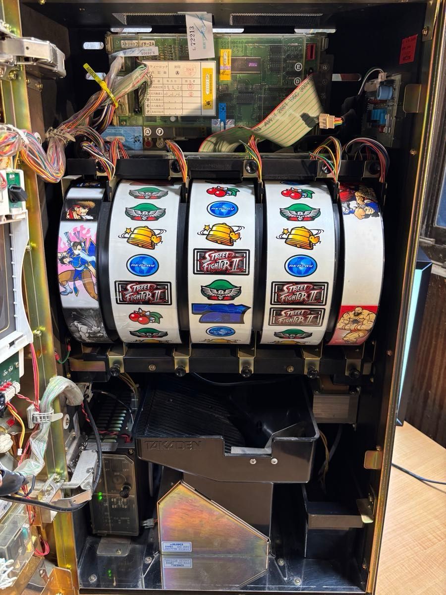 ストリートファイターⅡ 4号機 パチスロ実機 激レア機
