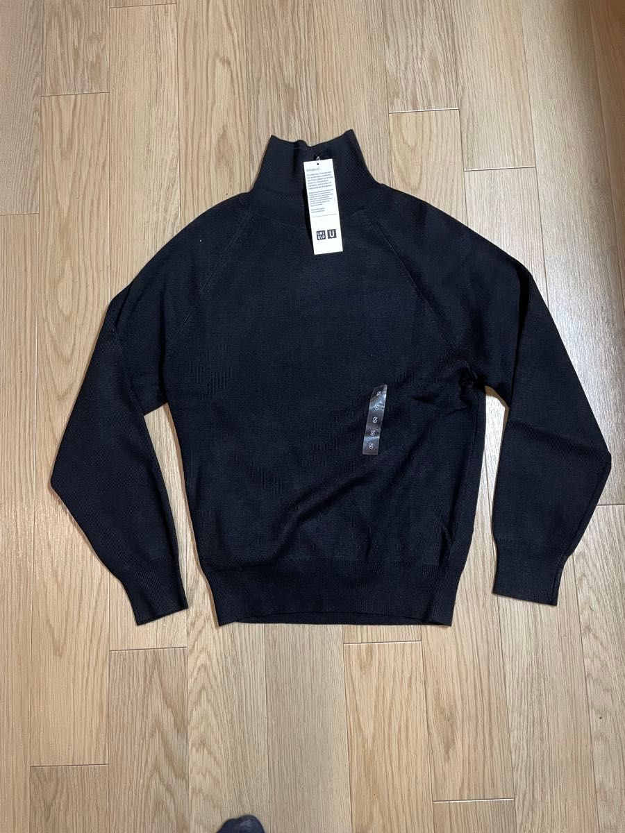 新品未使用】ユニクロU ハイネックセーター ブラック S｜Yahoo!フリマ