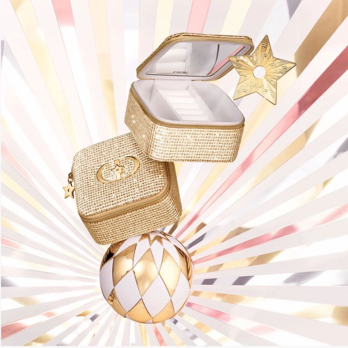 DIOR 2025ホリデー限定ジュエリーケースギフトセット｜Yahoo!フリマ