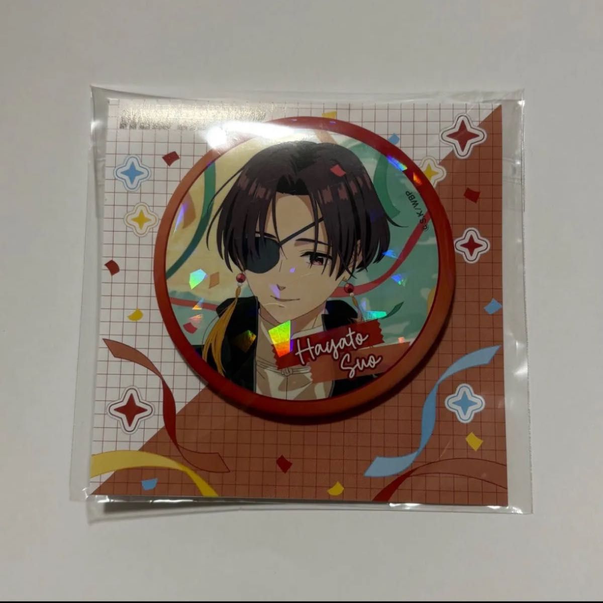 ウィンドブレーカー 缶バッジ バースデー 蘇枋隼飛 ホログラムビッグ缶