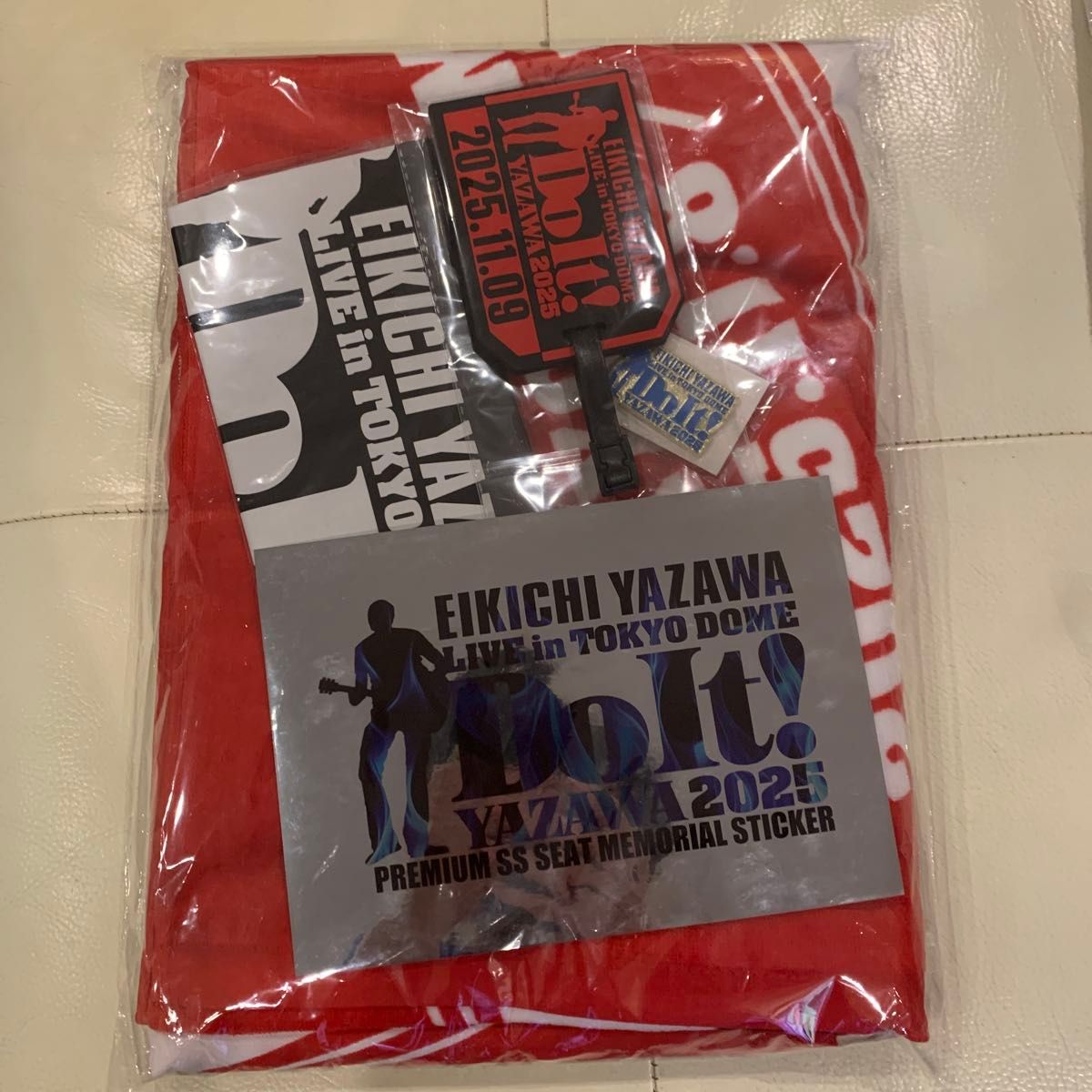 新品未開封】矢沢永吉 11月9日 東京ドーム「Do it 」PSS席グッズ