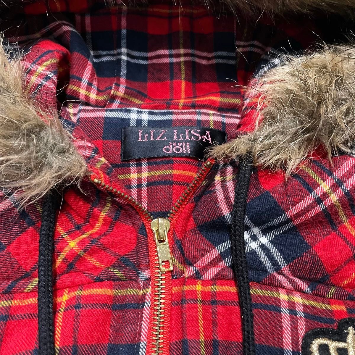 リズリサドール y2k 姫ギャル フェアリーグランジ チェック ファー