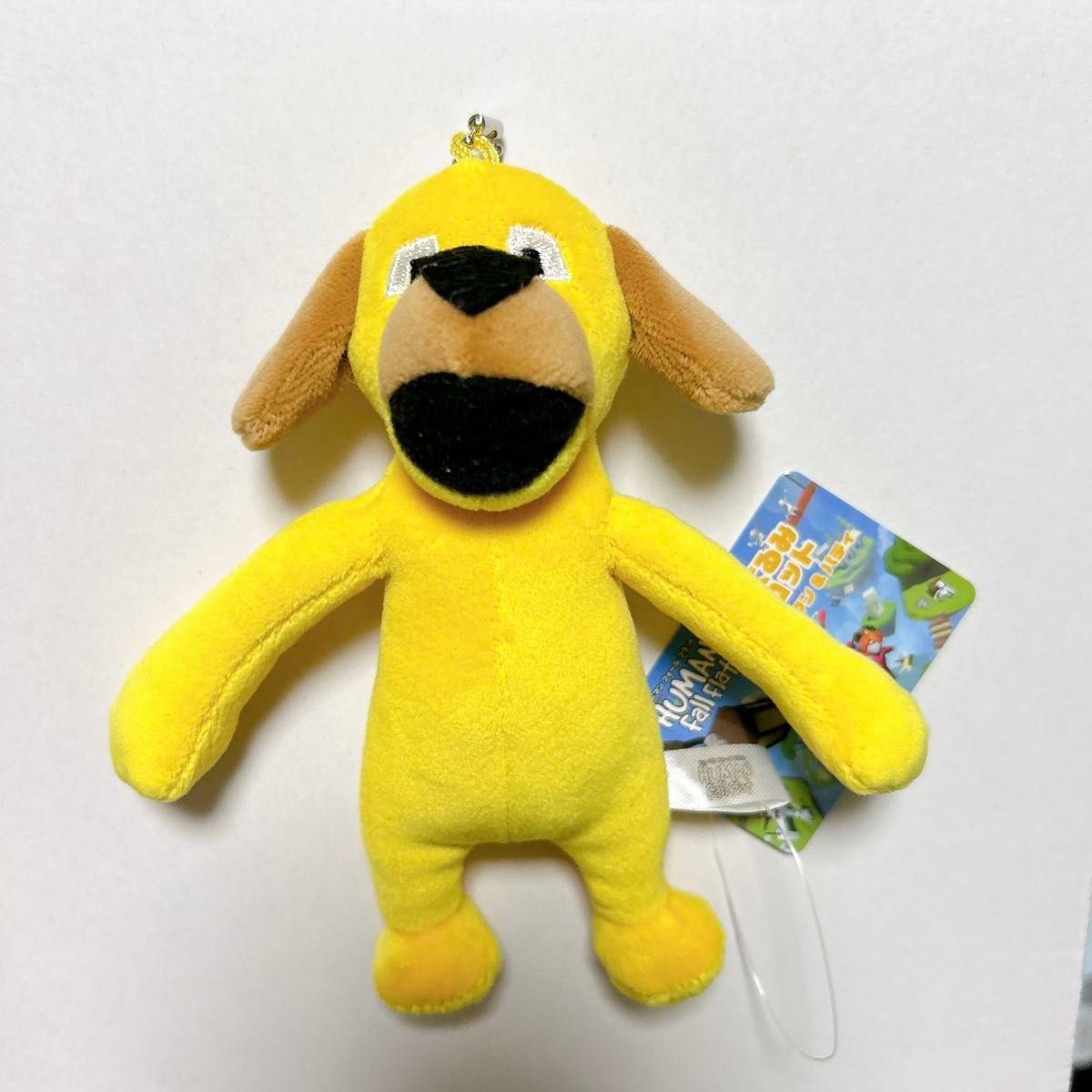 ヒューマンフォールフラット バディ マスコット 黄色い犬 ぬいぐるみ