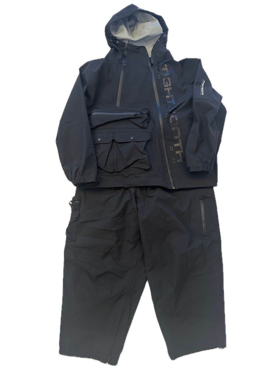 タイトブース tightbooth ナイロンセットアップ サイズL 定価上下で約