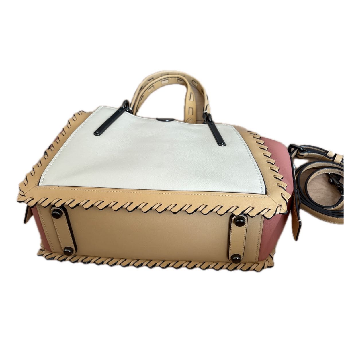 COACHドリーマーショルダーバッグ2wayチェーン ダブルフラップ