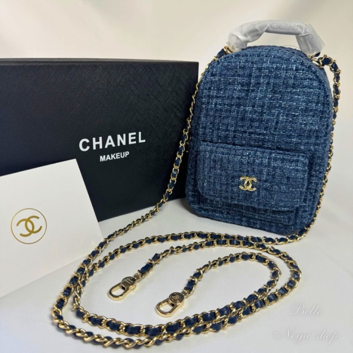 CHANEL シャネル ツイード ミニバッグ リュックサック ノベルティ