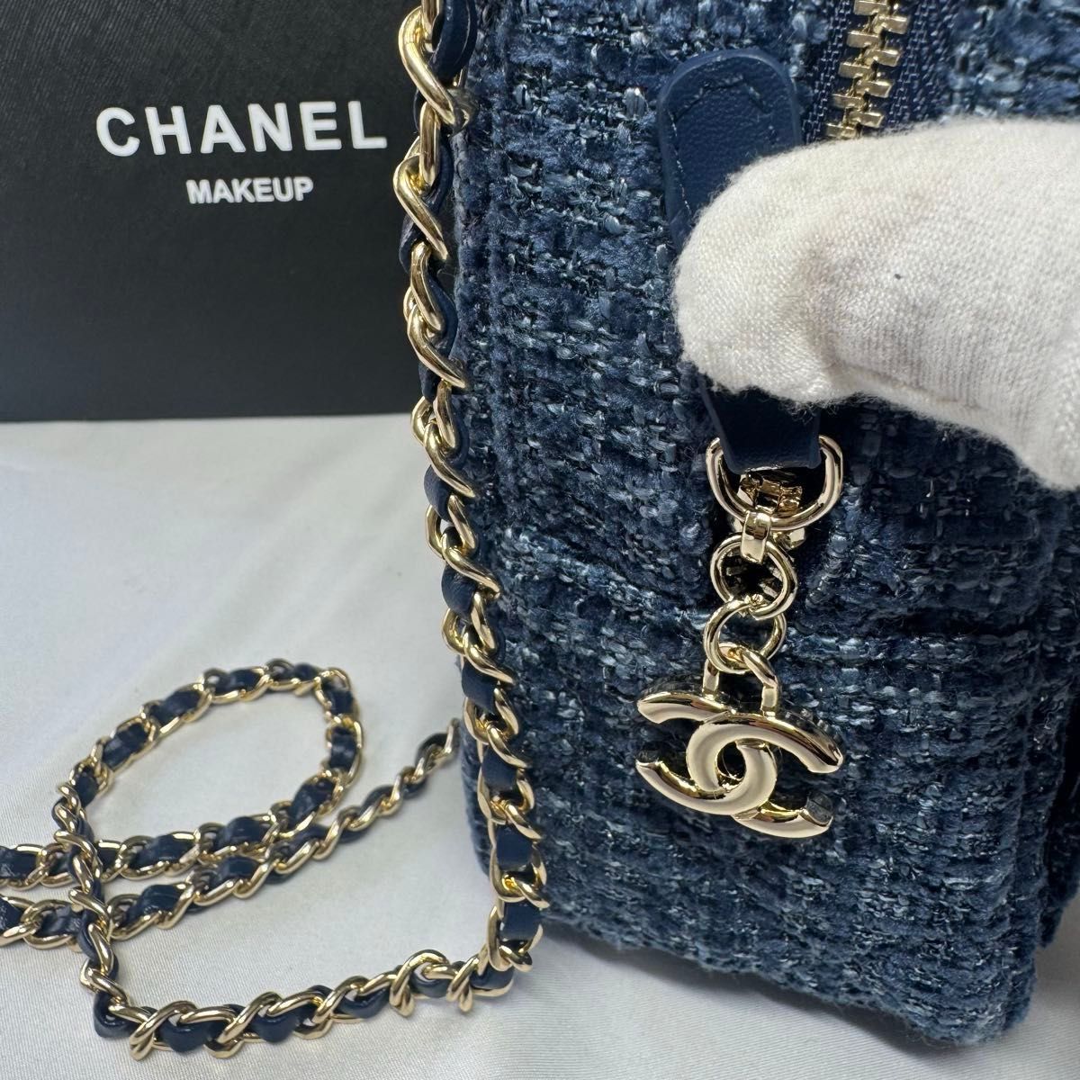 CHANEL シャネル ツイード ミニバッグ リュックサック ノベルティ