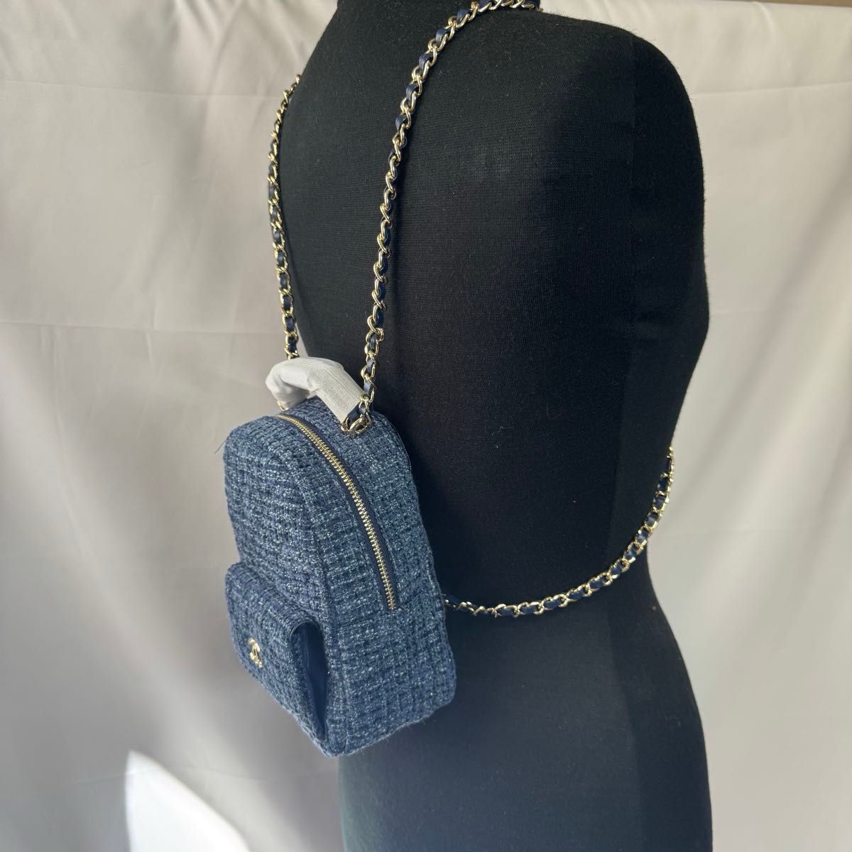 CHANEL シャネル ツイード ミニバッグ リュックサック ノベルティ