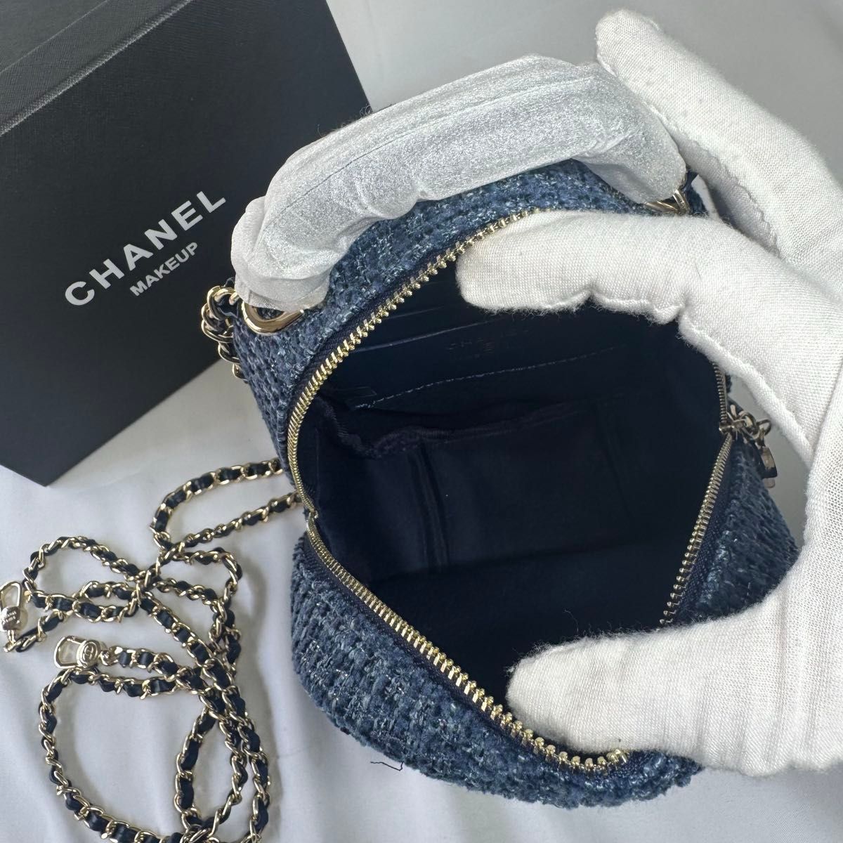 CHANEL シャネル ツイード ミニバッグ リュックサック ノベルティ