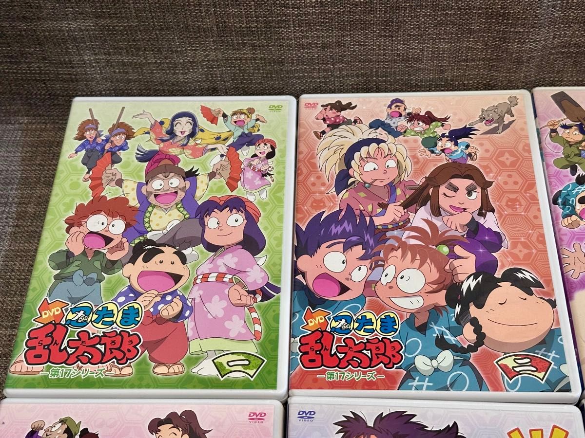 忍たま乱太郎 忍たま アニメ 第17シリーズ 17期 DVD 7巻 全巻セット