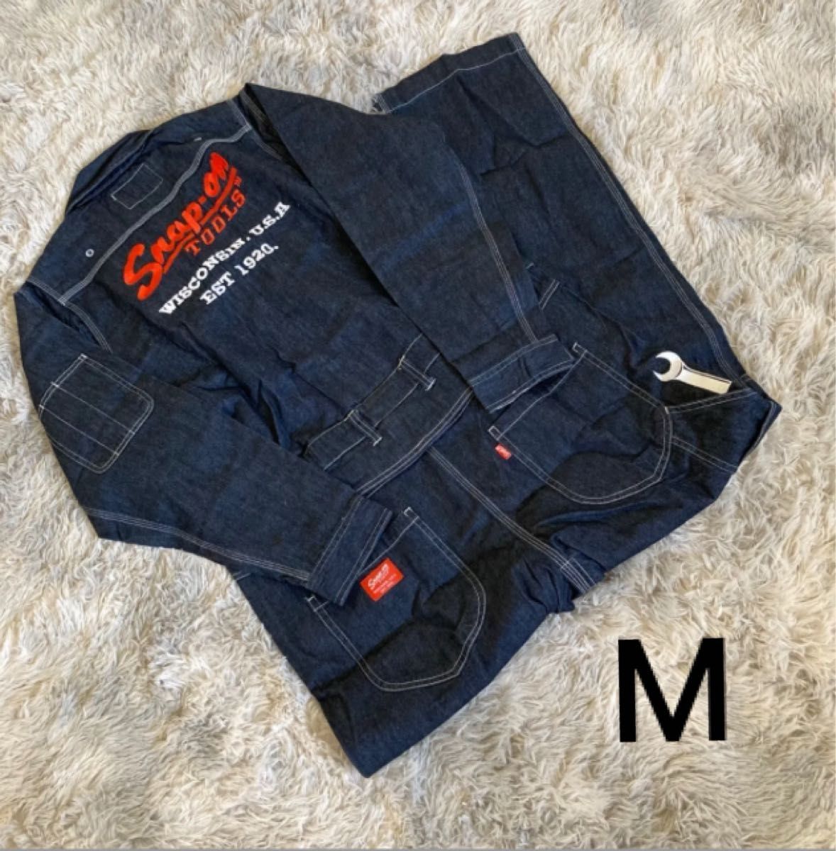 Yoji様専用 Snap-on スナップオン デニムオーバーオール ツナギ
