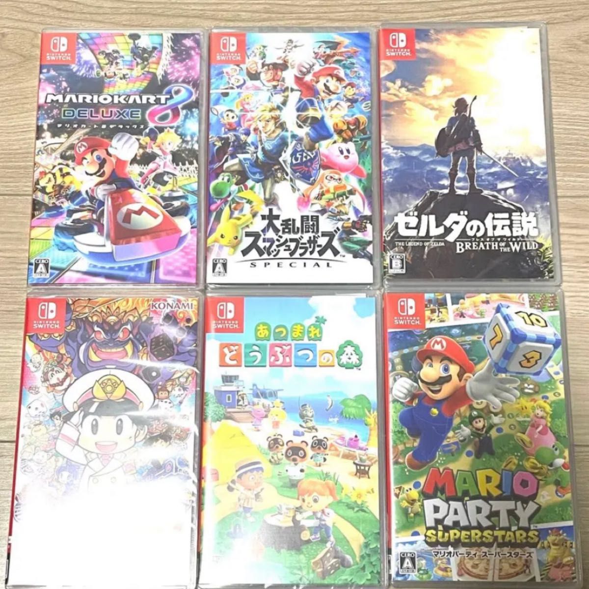 Nintendo Switch ソフト6本 新品未開封｜Yahoo!フリマ（旧PayPayフリマ）