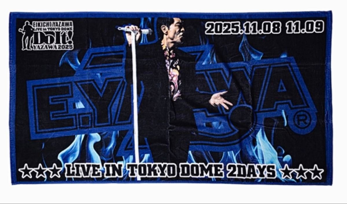 矢沢永吉 スペシャルビーチタオル YAZAWA2025 東京ドーム Do It LIVE