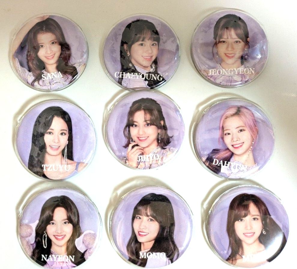 TWICE ダヒョン 缶バッジ サナ ナヨン TWICE ダヒョン 缶バッジ サナ