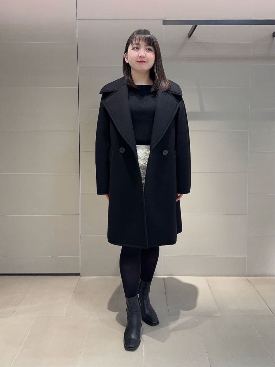 ANAYI新品 定価10万円以上 アナイSuper100'sウールボンディング