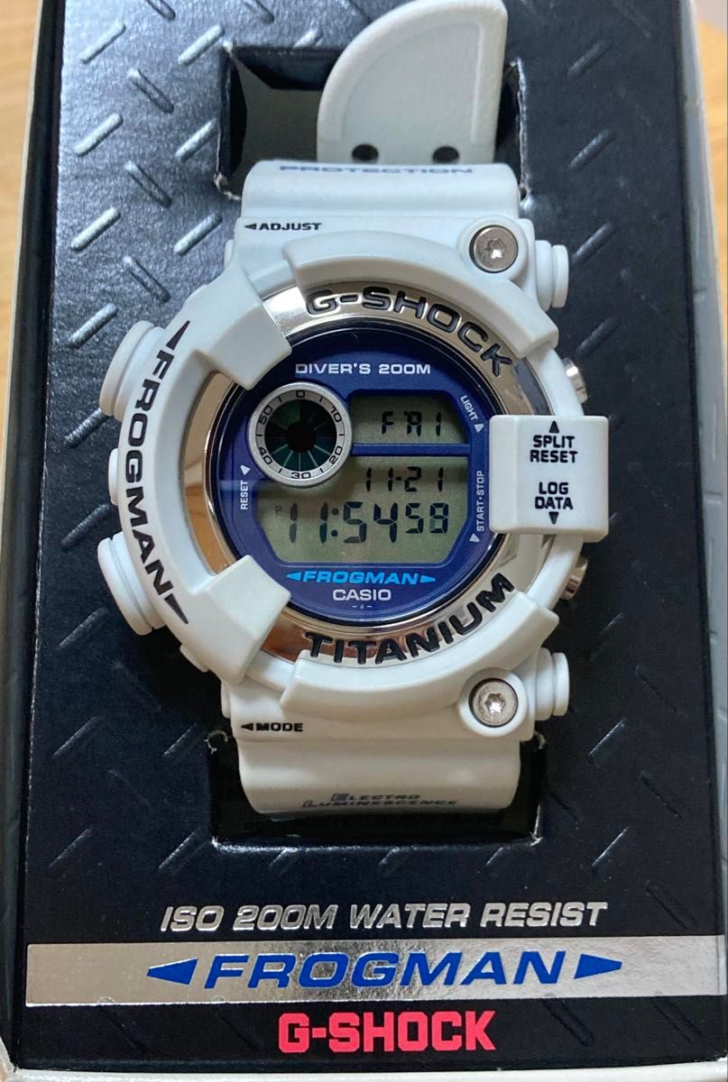 レア 美品 G-SHOCK DW-8200LG-8JR FROGMAN フロッグマン メンイン
