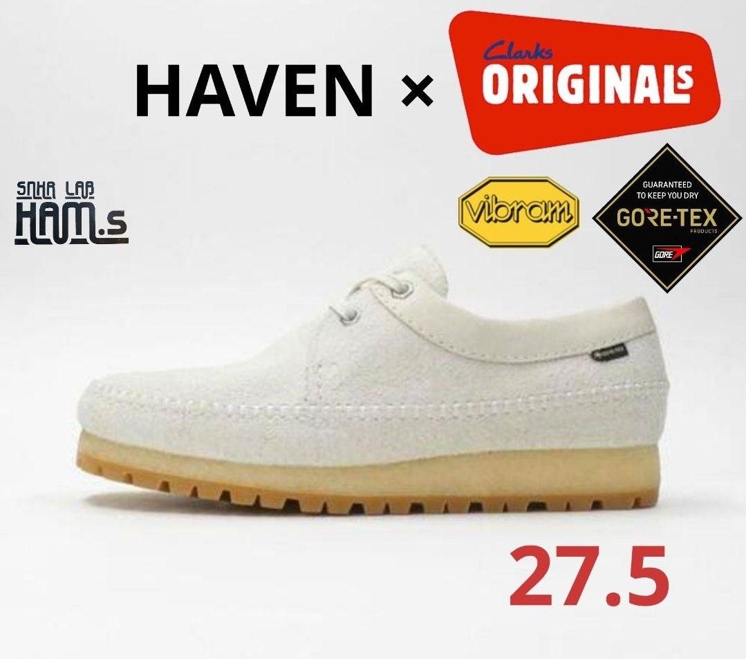 美品 別注 限定 CLARKS × HAVEN Weaver GORE-TEX 27 5 ウィーバー 本革