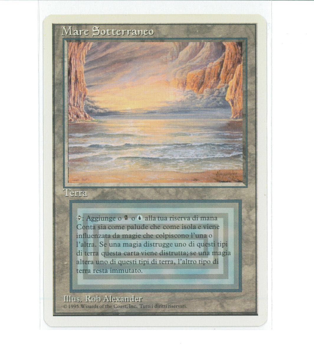 MTG】Underground Sea 3ED イタリア語 デュアルランド｜Yahoo!フリマ