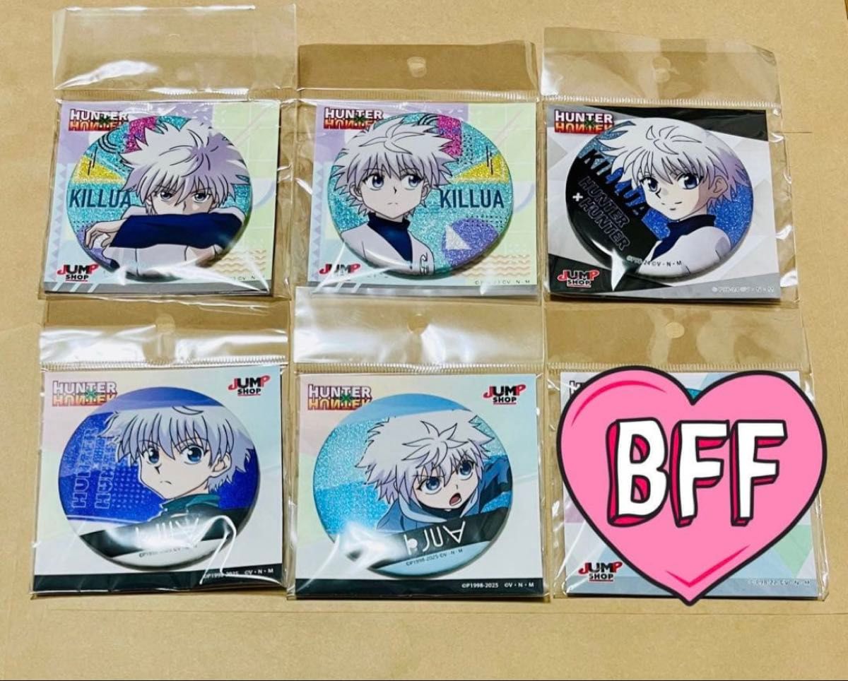 HUNTER×HUNTER】ハンターハンター キルア 缶バッジ 選挙編 HUNTER