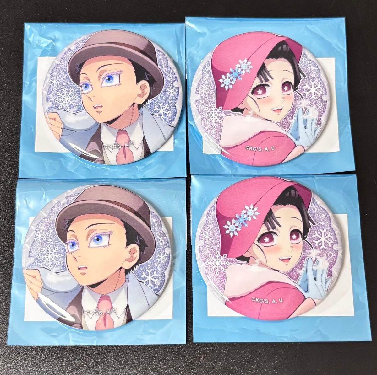 AGF2025 ufotable 鬼滅の刃 early winter ランダムホログラム缶バッジ