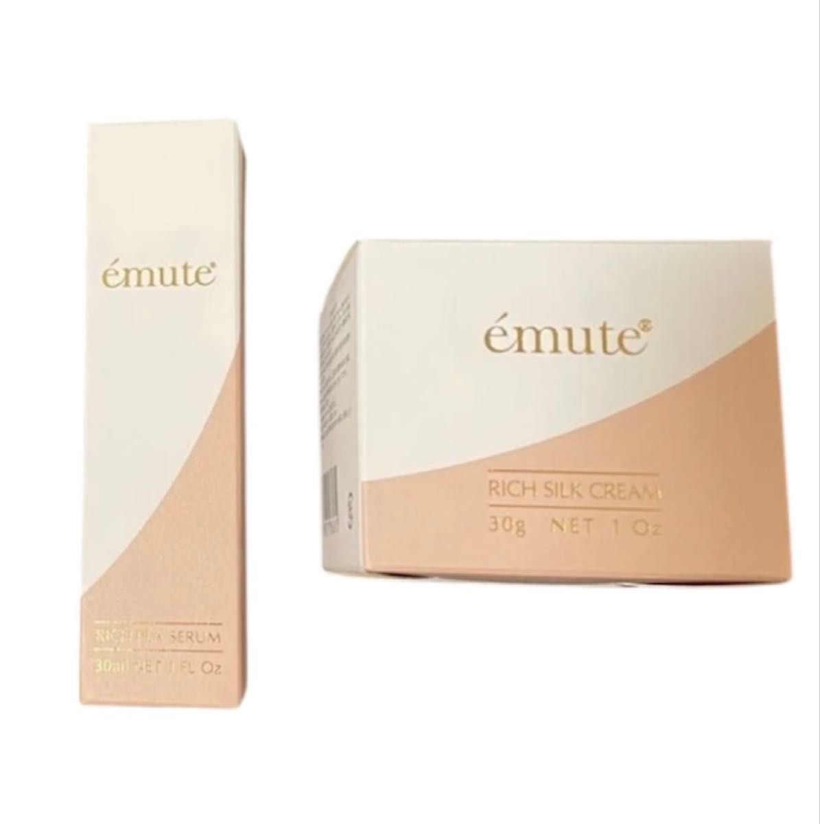 emute エミューテ リッチプラセラム 30ml リッチシルククリーム 30g