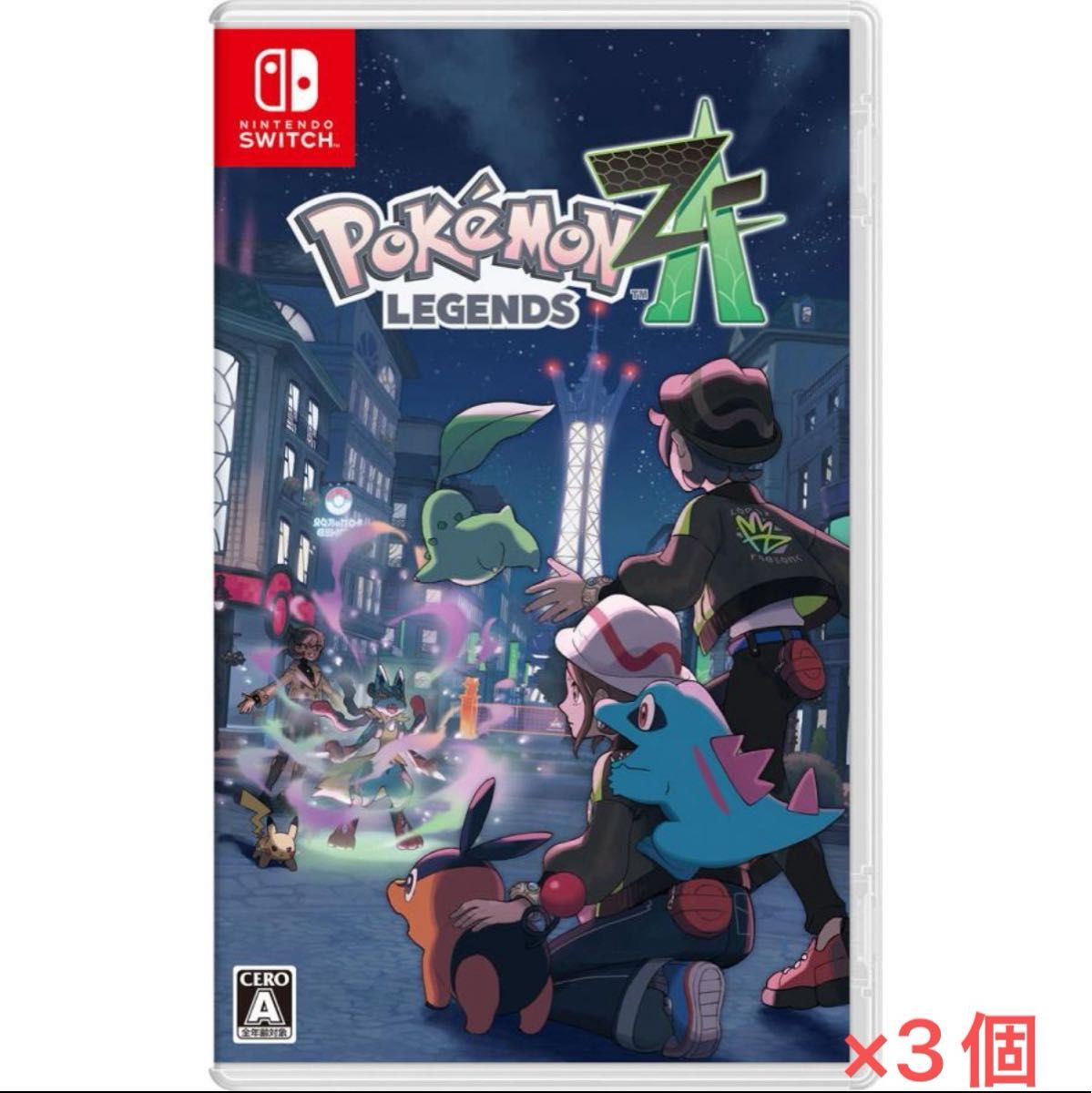 Nintendo Switch ソフト ポケモン レジェンズ Z-A×3個｜Yahoo!フリマ