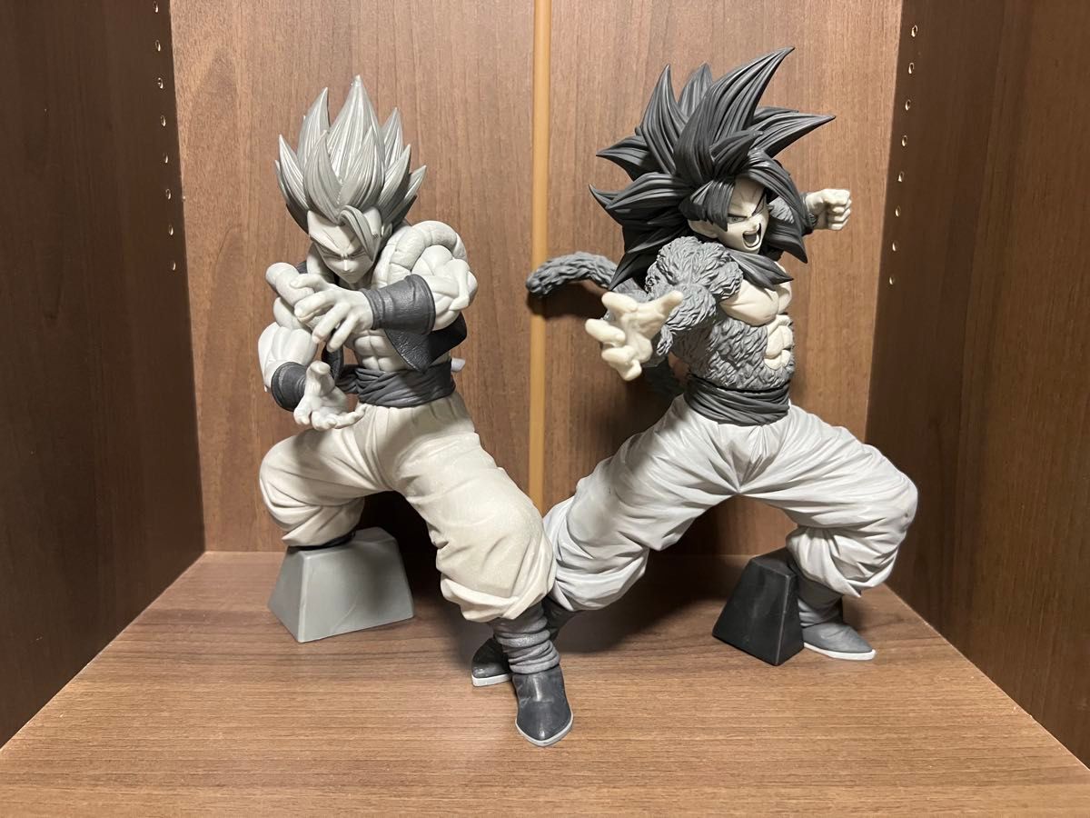 ドラゴンボール SMSP ゴジータ 孫悟空 超サイヤ人4 モノクロ C賞 2体