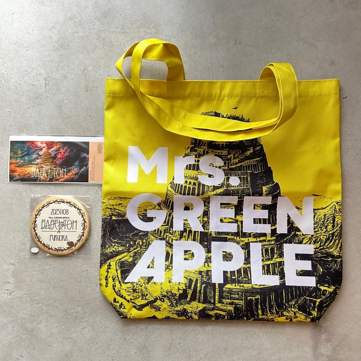 Mrs GREEN APPLE BABEL no TOH Ringo Jamシート 特典 グッズ3点セット