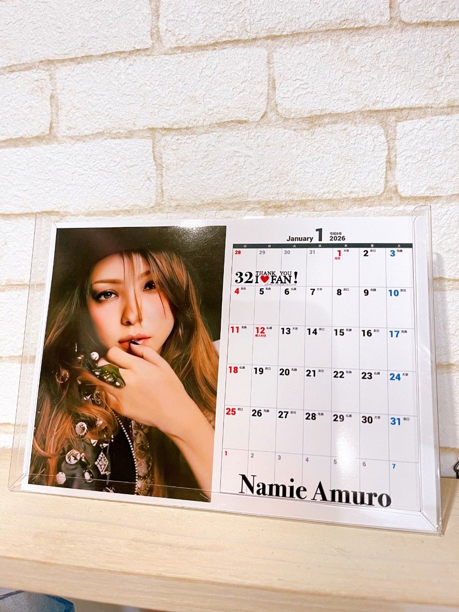 安室奈美恵2026年カレンダー｜Yahoo!フリマ（旧PayPayフリマ）