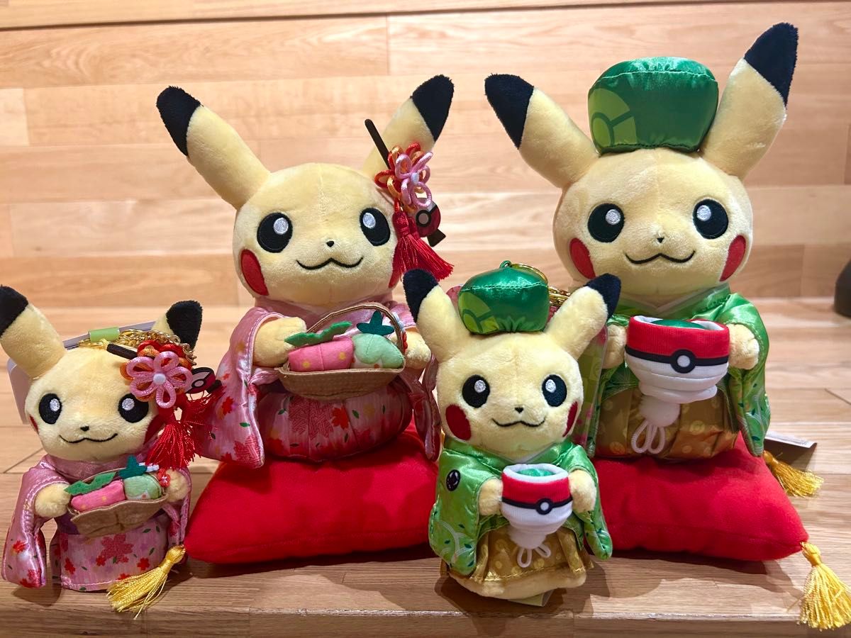 ポケモンセンター 京都限定 はんなりお茶会ごっこ ピカチュウ