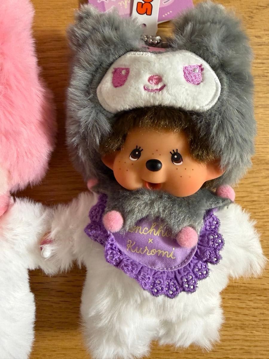 ご専用 モンチッチ×クロミ チムたん×マイメロディ キーチェーン｜Yahoo