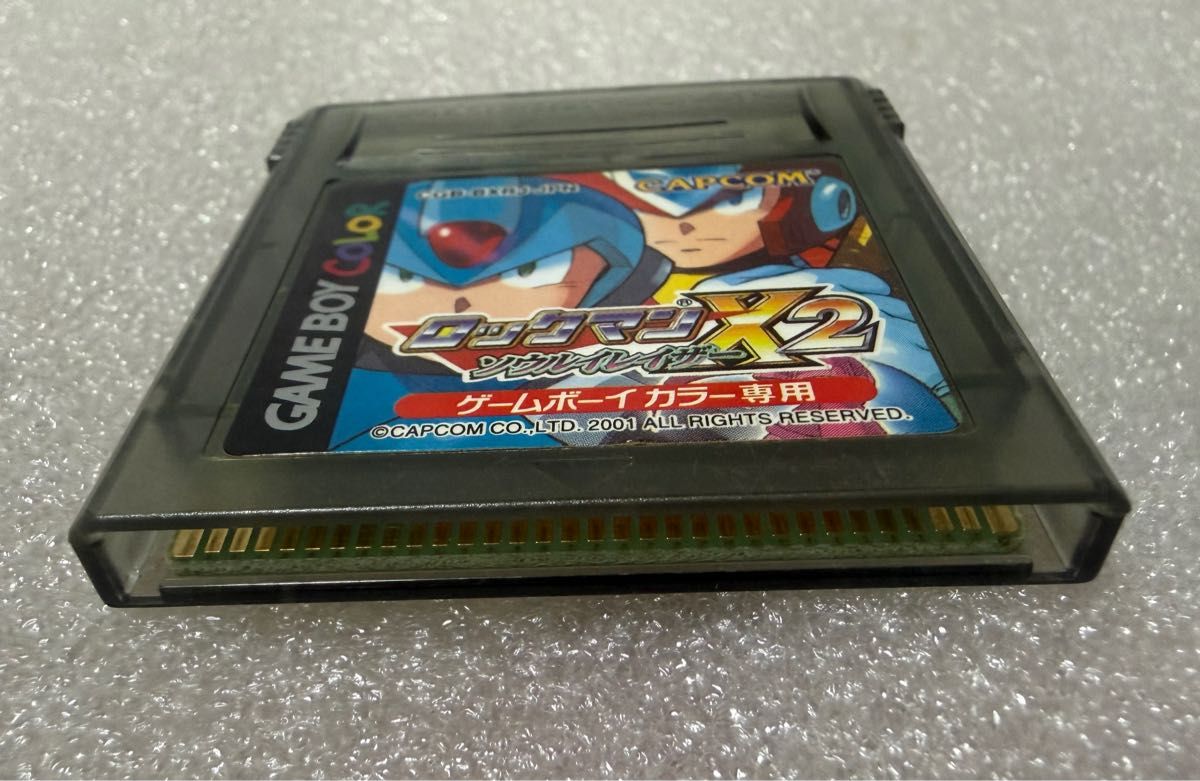 GBC ロックマンX2 ゲームボーイカラー ソフトのみ ロックマンX2ソウル