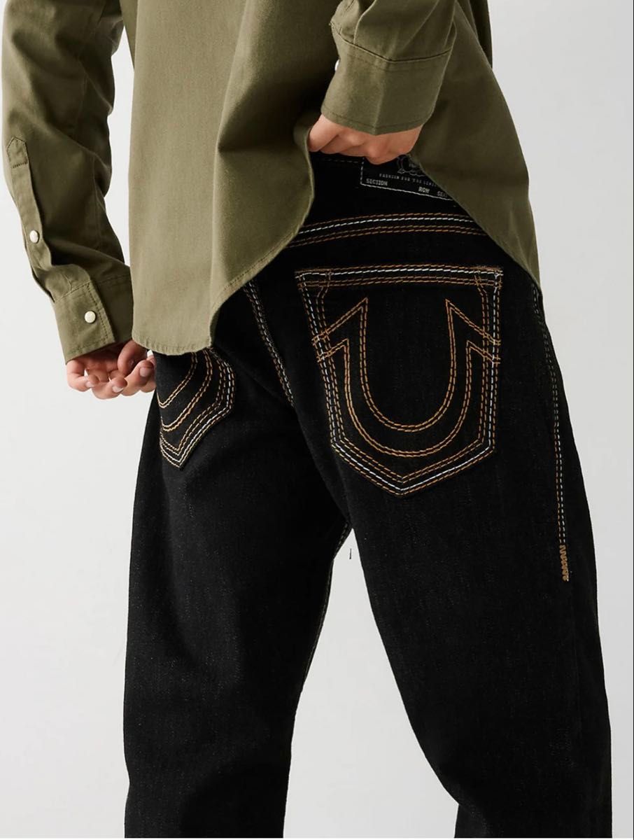 TRUE RELIGION RICKY BIG QTブラックデニム 30インチ黒｜Yahoo!フリマ