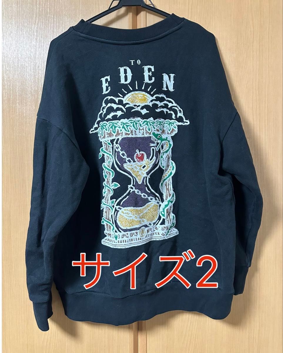 takuya∞着用トレーナー サイズ2 uverworld EDEN スウェット ウーバー