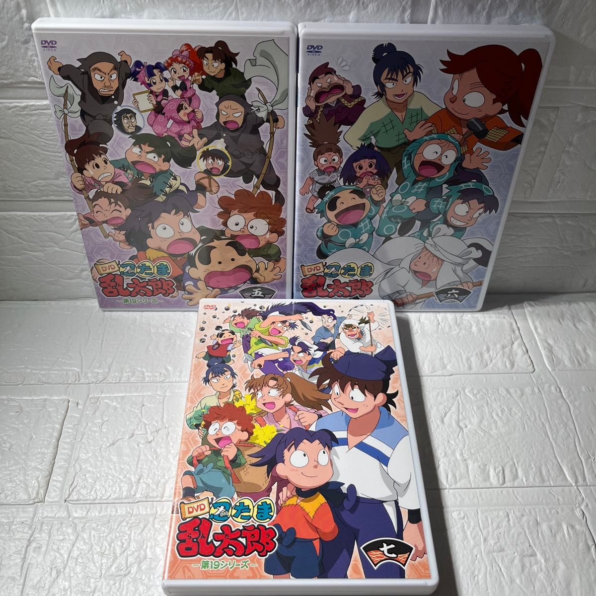 忍たま乱太郎 DVD 第19シリーズ 全7巻セット 収納BOX付き 国内正規品