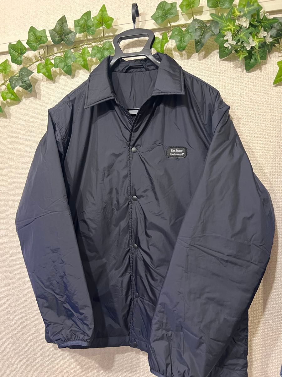 ENNOY PADDED NYLON COACH JACKET NAVY｜Yahoo!フリマ（旧PayPayフリマ）