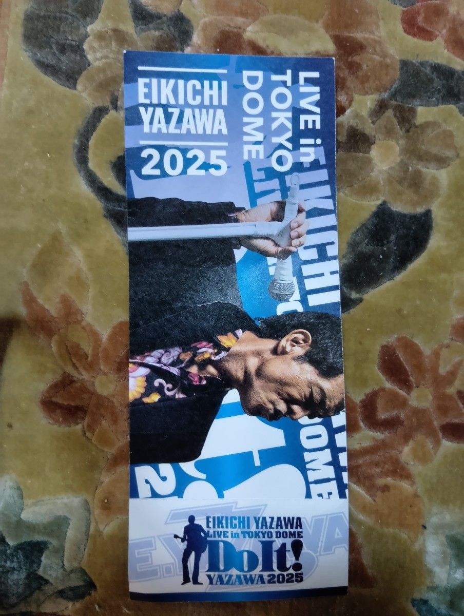 矢沢永吉 東京ドームDo It PSS席限定特典 非売品 使用済チケットつき