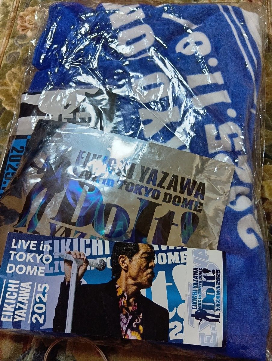 矢沢永吉 東京ドーム PSS席 フェイスタオルのおまけ付き 矢沢永吉 2025
