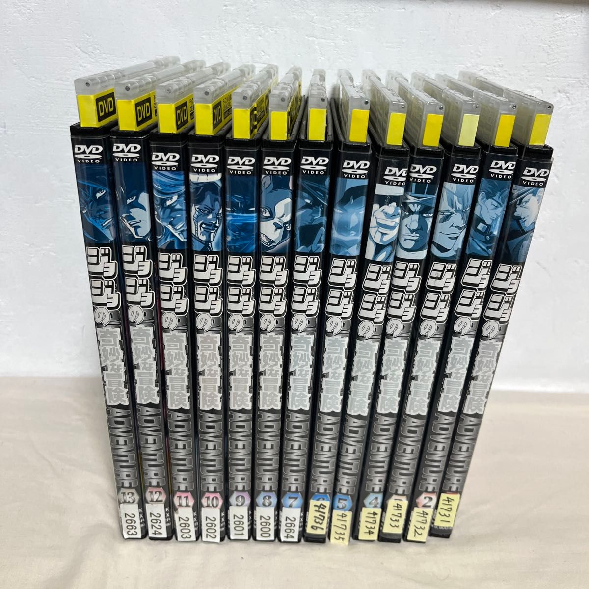 ジョジョの奇妙な冒険 Adventure OVA DVD 13枚セット 第3部