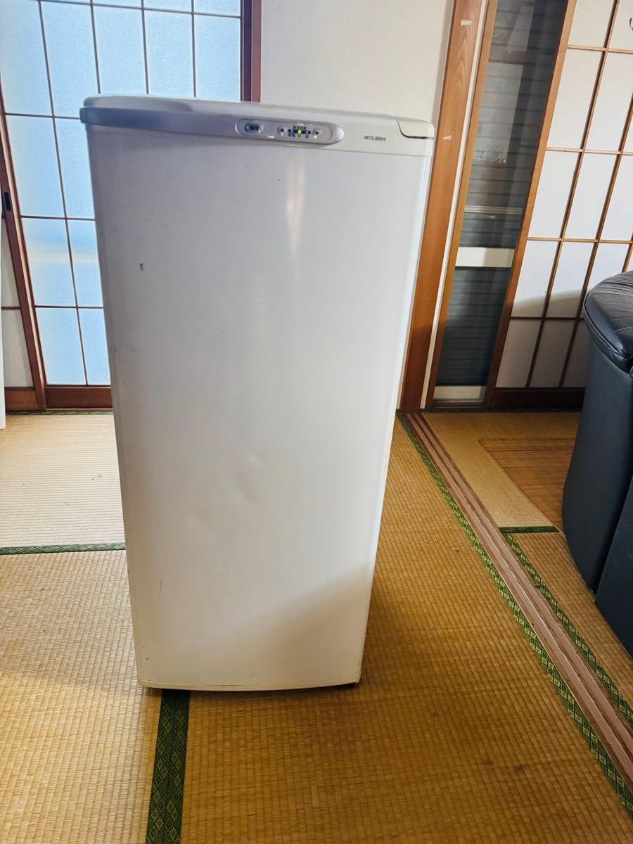 福岡発 三菱 電気 冷凍庫 122L MF-U12J-W MITSUBISHI 福岡発 三菱 電気