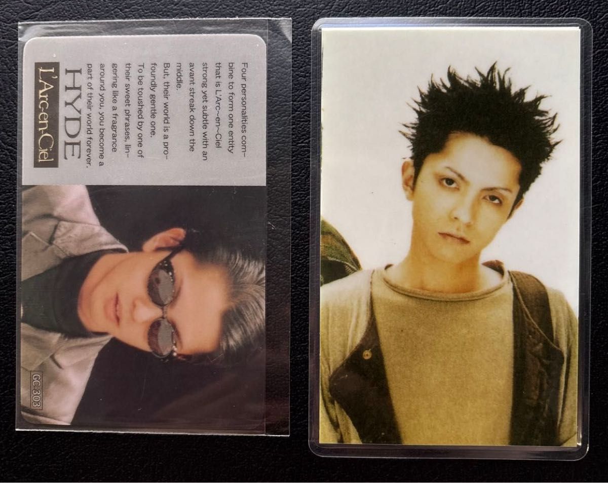 L'Arc-en-Ciel ラルクアンシエル HYDE トレカ 2枚セット｜Yahoo!フリマ