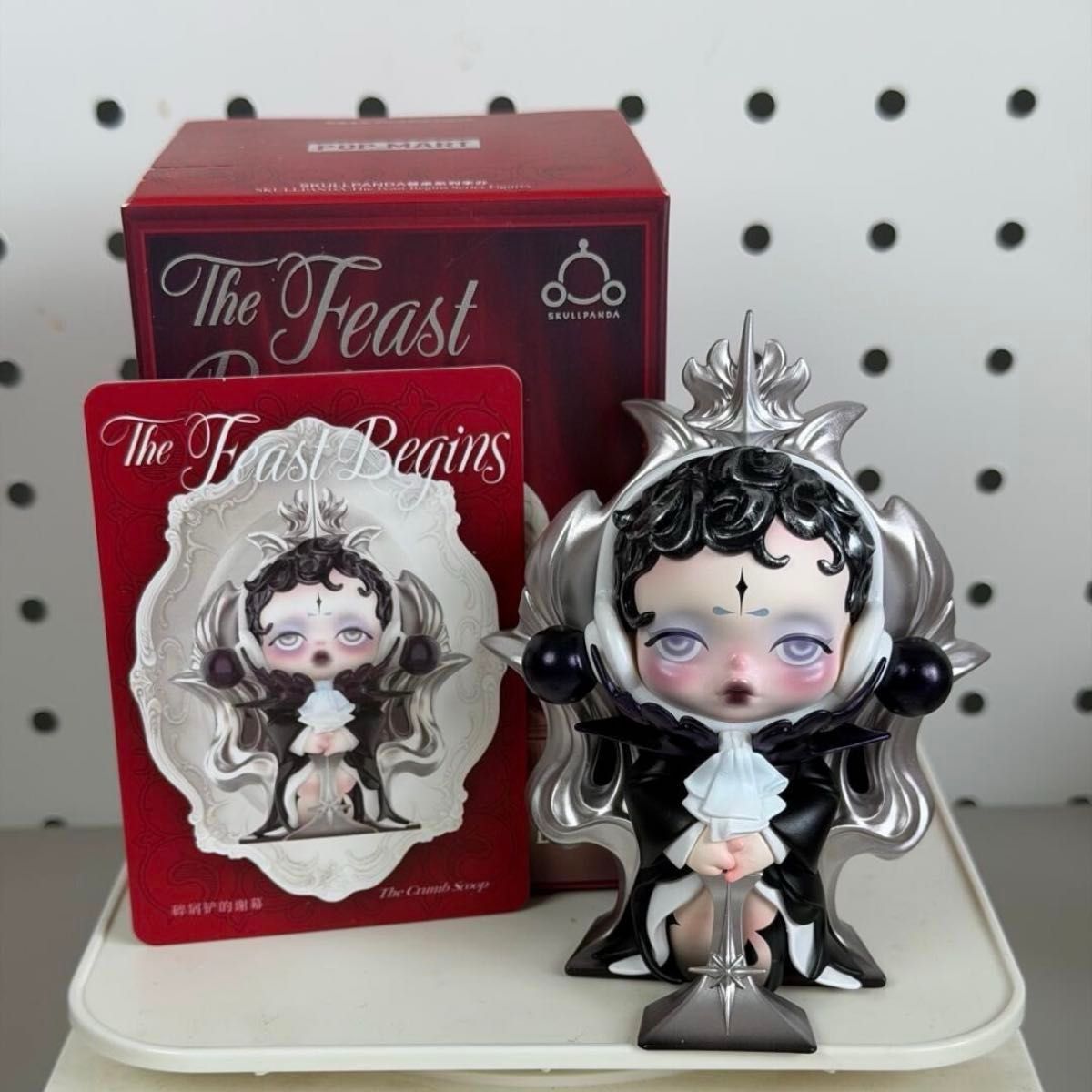 スカルパンダ 新作 完売 ポップマート SKULLPANDA POPMART feast