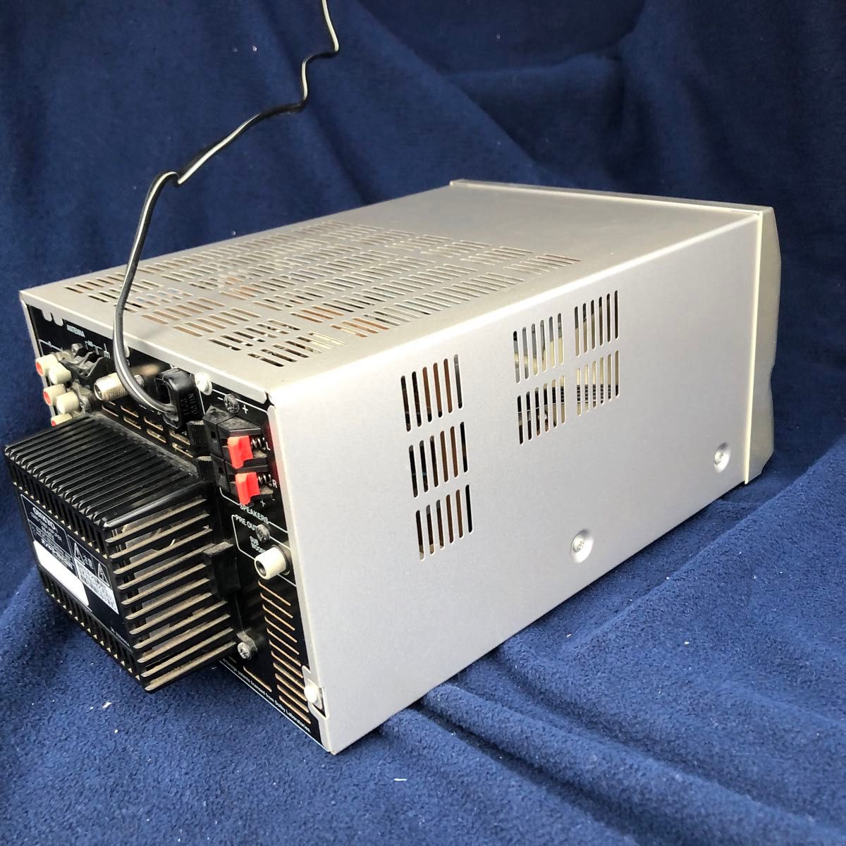 ONKYO FR-N7X CD/MD TUNER AMPLIFIER 本体 リモコン付き シルバー CD