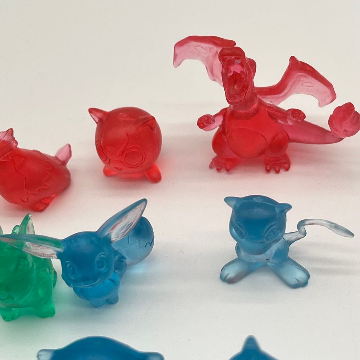 当時物・レア】ポケモン図鑑 クリアフィギュアセット バンダイ BANDAI