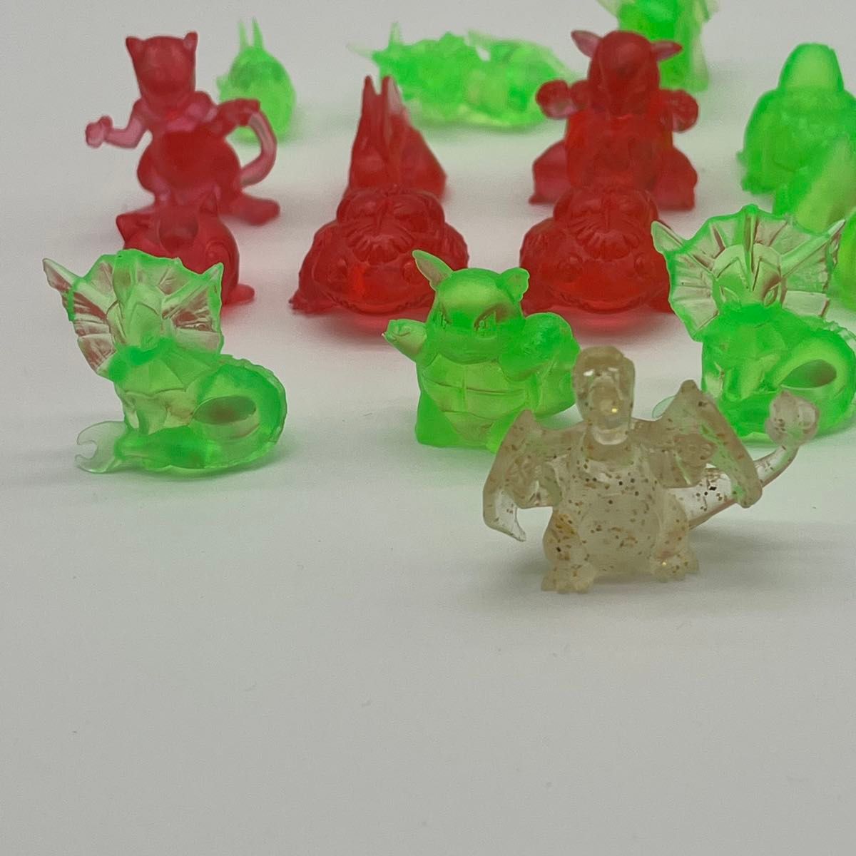 当時物・レア】ポケモン図鑑 クリアフィギュアセット バンダイ BANDAI