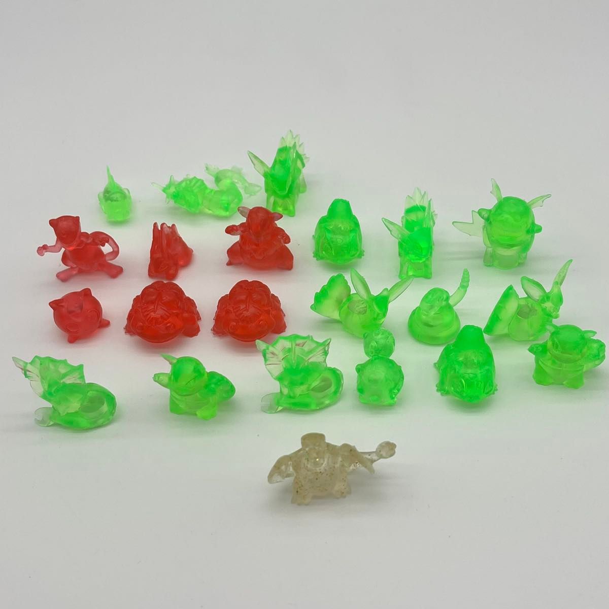 当時物・レア】ポケモン図鑑 クリアフィギュアセット バンダイ BANDAI