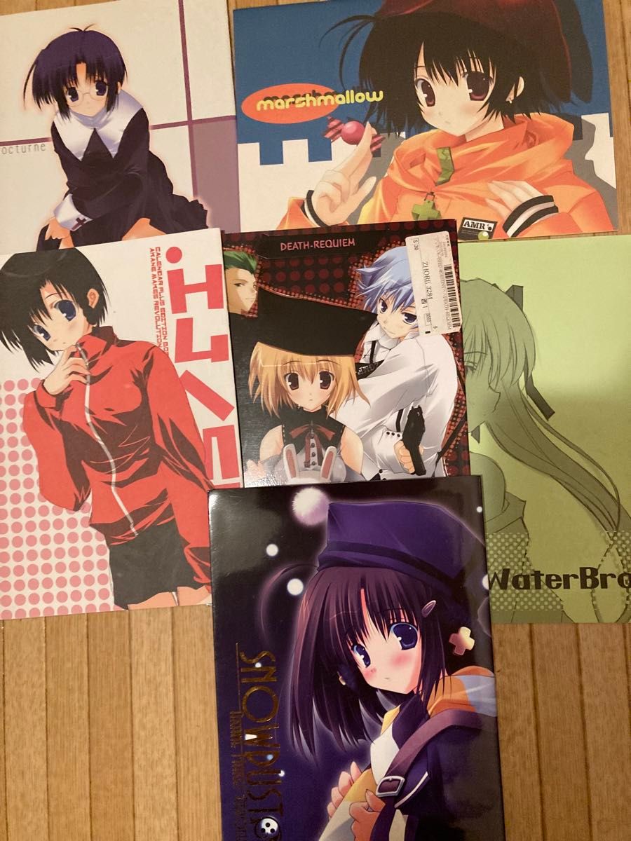 アニメ 同人誌 イラスト集 漫画 6冊セット まとめ売り 池上茜 みつみ