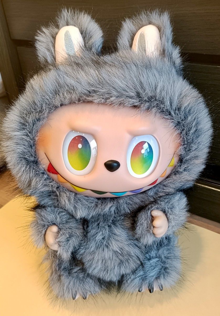 ラブブ 35センチ BIGサイズ グレー ぬいぐるみ LABUBU ジモモ｜Yahoo